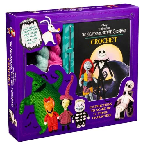Disney Tim Burton's The Nightmare Before Christmas Crochet (Crochet Kits)