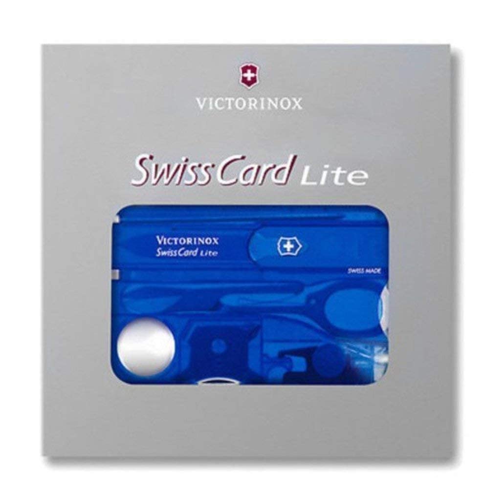 Victorinox Swiss Army Swisscard Lite Pocket Tool, Sapphire
