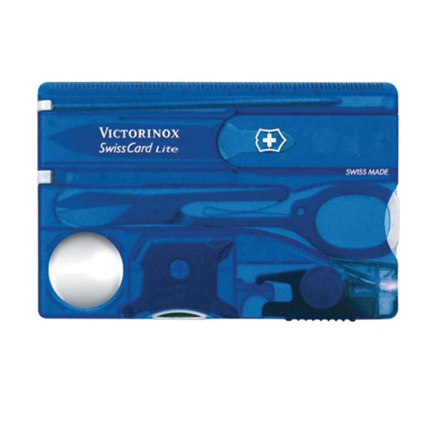 Victorinox Swiss Army Swisscard Lite Pocket Tool, Sapphire