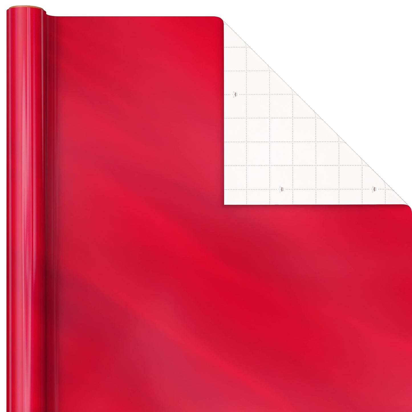 Hallmark Christmas Wrapping Paper Rolls - Solid Red, Green, Gold Metallic Foil Gift Wrap Paper (Set of 3 Rolls: 60 sq. ft. ttl.) for Holiday Parties, Hanukkah, Winter Weddings