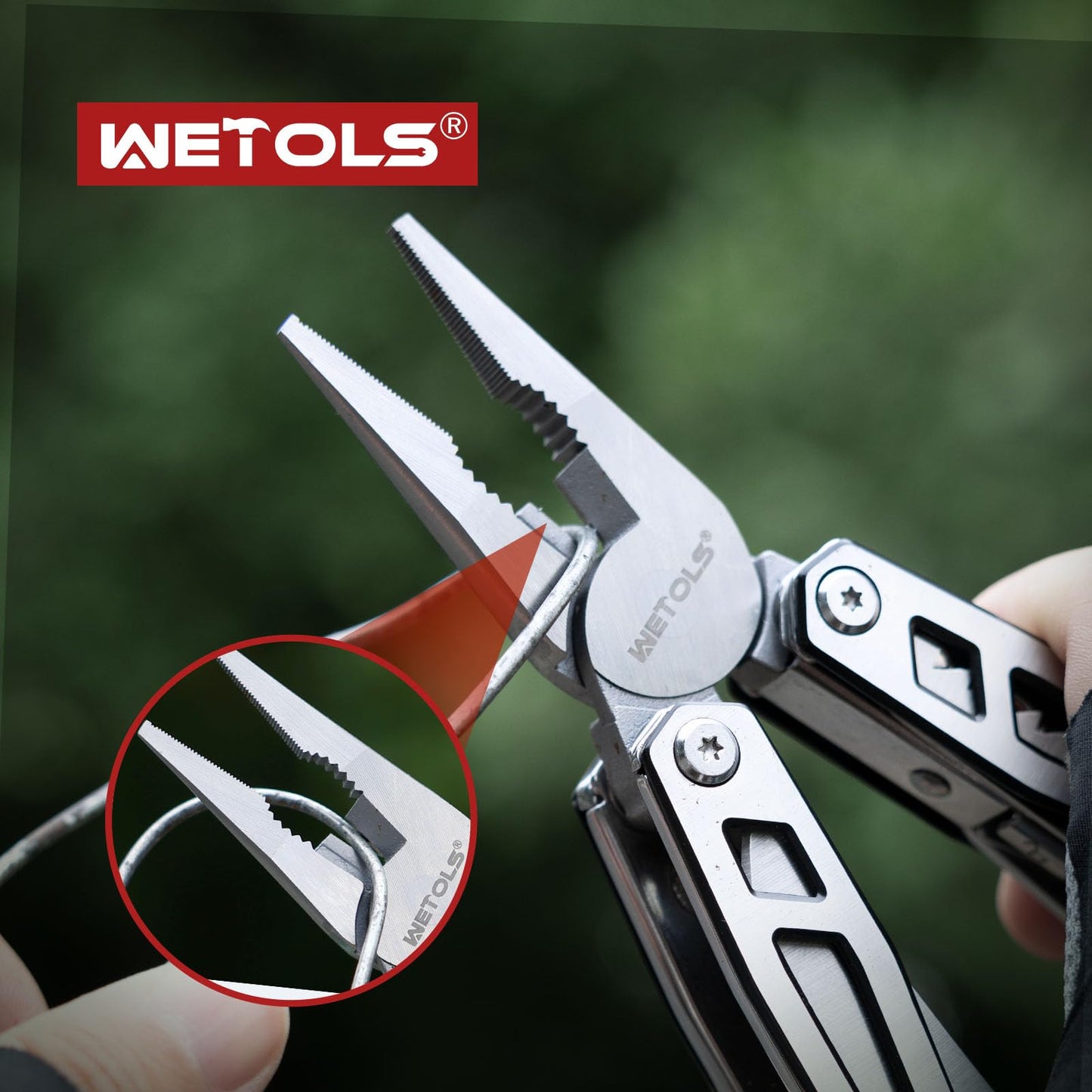 WETOLS Multitool with Pocket Knife, Birthday Gifts for Men Women Mom Dad, 21-in-1 Stainless Steel Pliers with Screwdrivers, Self-locking Multi tools with EDC Sheath, Ideal for Home, Camping, Survival