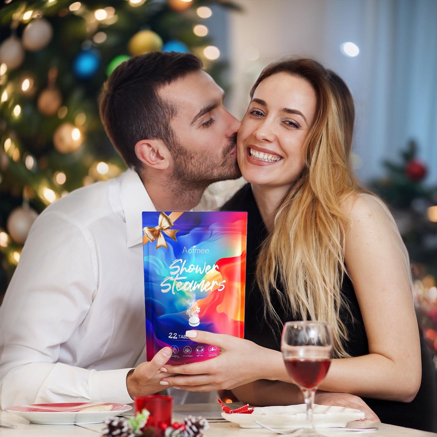 Aofmee Shower Steamers Aromatherapy 22 Pack - Shower Bombs Mothers Day Gifts for Her and Mom, Shower Tablets with Essential Oils for Relaxation, Home Spa Self Care Birthday Gifts for Women and Men