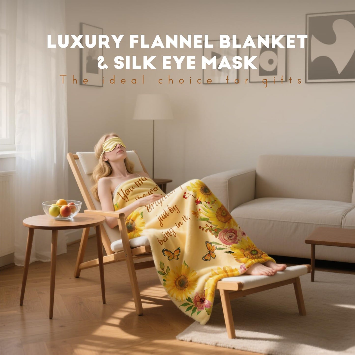 Xmas Sending Sunshine Gifts for Women, Sending Sunflower Gifts for Mom, 13 Pcs Spa Gifts for Women, Birthday Gift Sets, Gifts for her, Unique Holiday Gifts Basket for, Girlfriend, Sister, Mom, Wife