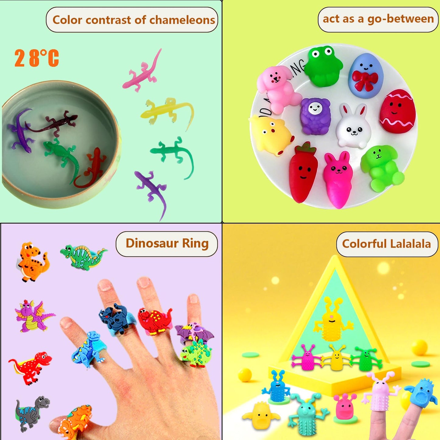 70 Pcs Fidget Toys Set,Stocking Stuffers for Kids, Gifts for Kids, Party Favors - Stress Relief Sensory Toys - ADHD Toys,Anxiety Carnival Treasure Classroom Prizes