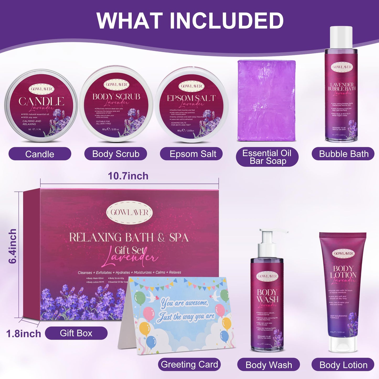 Spa Gifts for Women,Relax Stress Relief Secret Santa Christmas Stocking Stuffers Gifts for Women Birthday Basket Self Care Package for Her Mom Sister Wife Teen Best Friend Valentine Mothers Day Gift