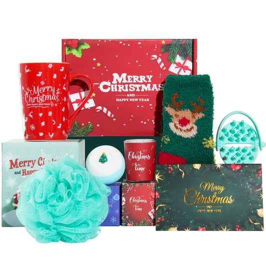 Christmas Gifts for Women Unique Holiday Gift Basket for Women, Her, Mom, Wife, Girlfriend, Sister, Coworkers, Boss, Teacher, Nurse, Xmas Tumbler Gifts Basket for Women Who Have Everything