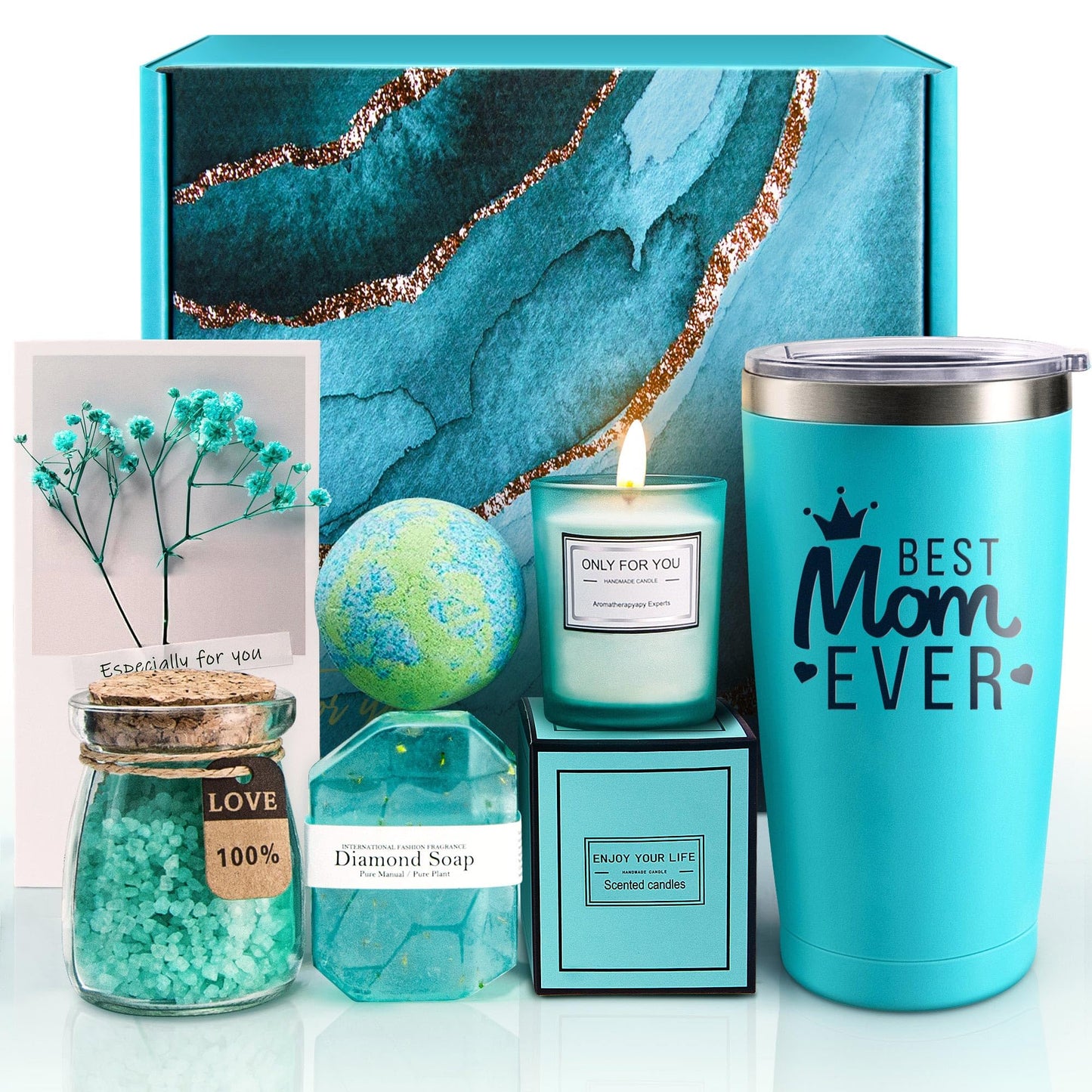 EUASOO Gifts for Mom - Mothers Day Gifts from Daughter Son Kids Husband, Mom Birthday Gifts, Valentines Day Gifts, Christmas Gifts for Mom - Best Mom Gifts