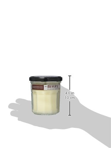 MRS. MEYER'S CLEAN DAY Lavender Soy Candle, Garden-Inspired Aromatherapy Homekeeping, 35 Hour Burn Time, Made with Essential Oils, 7.2 oz Large Glass Jar Candles (Pack of 2)