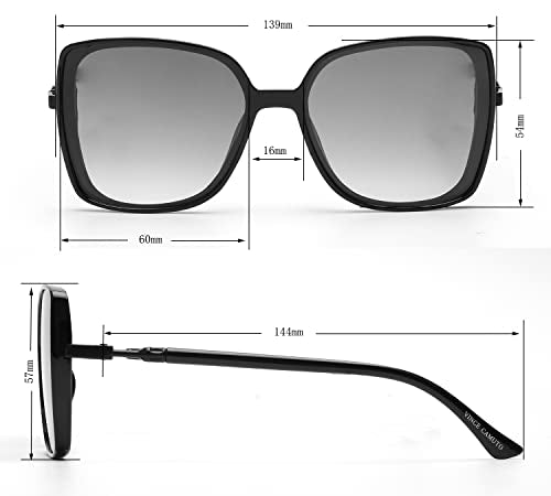 Vince Camuto womens Vc963 Glamorous UV Protective Square Sunglasses for Women Luxe Gifts Women 59 mm, Nude, mm US