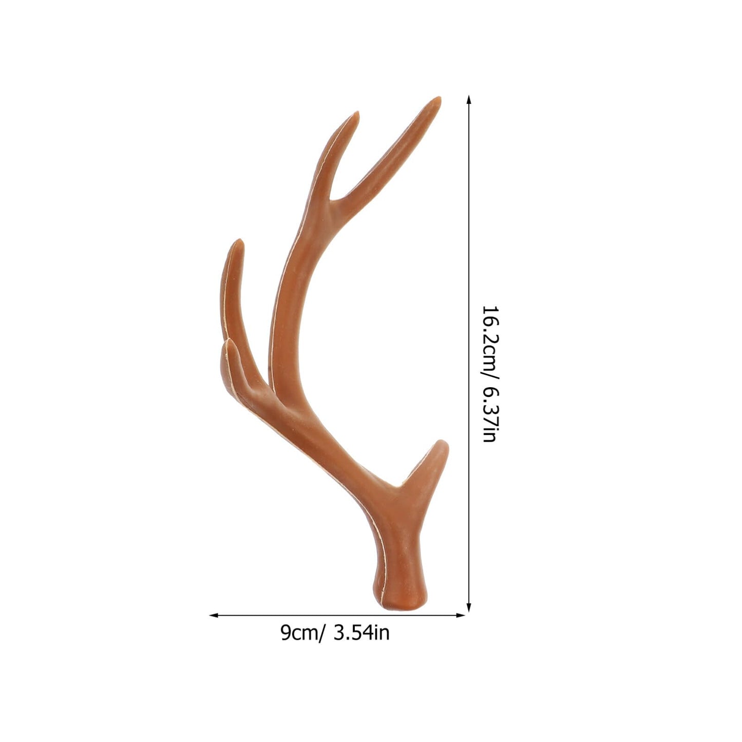 SAFIGLE Headband, 4 Pair Plastic Deer Antlers DIY Imitation Reindeer Antlers Headband for Cosplay, Christmas, Party Decorations, Unisex, Hand Wash Only