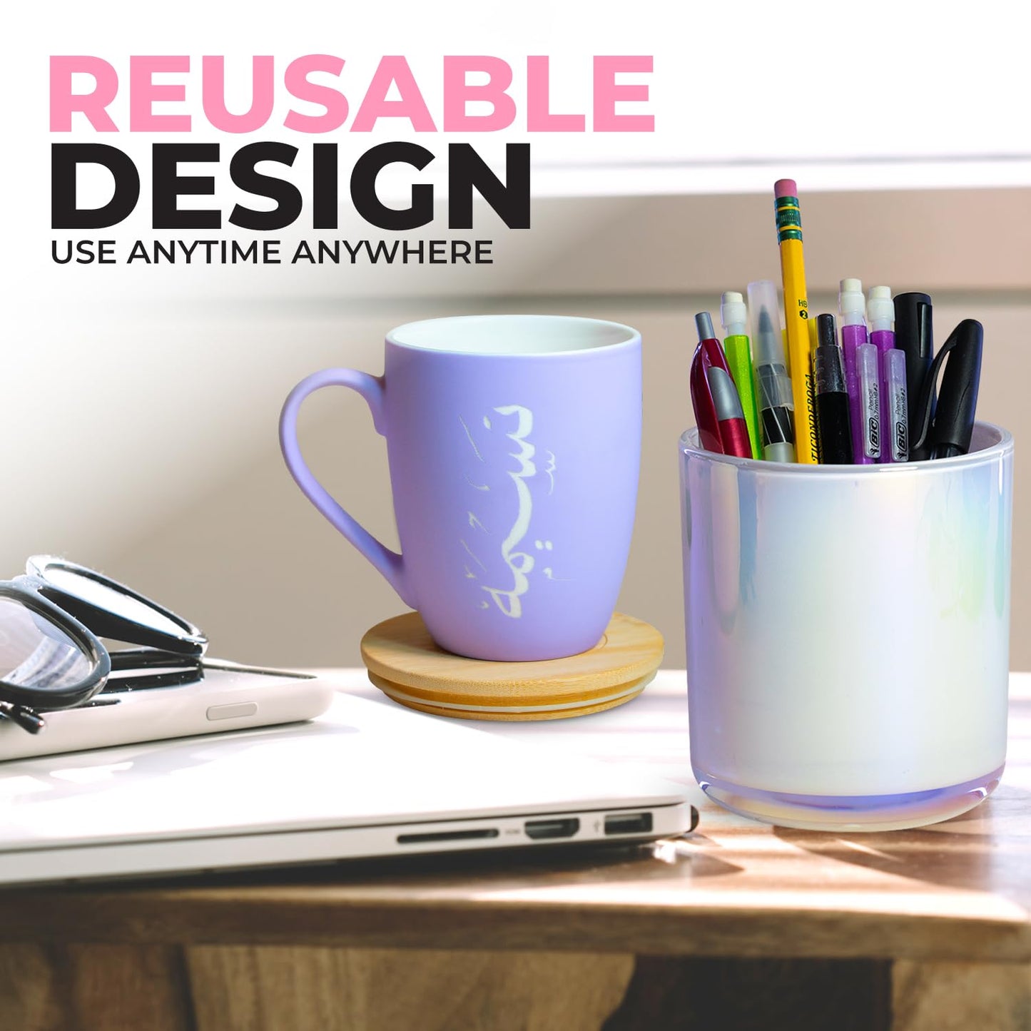 Waxily Lavender Soy Candle | Non Toxic Candles | Aromatherapy, Long Lasting, Glass Essential Oil Candle | Luxury Gift, Sleep Support, Calming Spa, Bedroom, Vegan, Clean Burning, Home Decor | 12oz