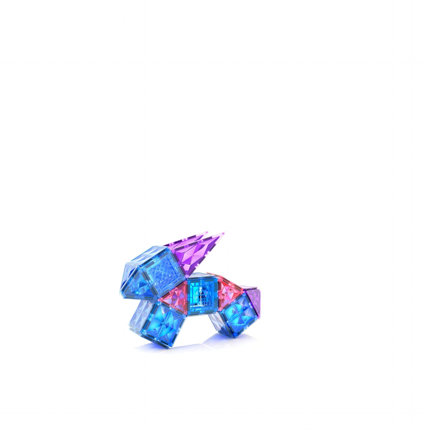 Diamond Magnetic Building Blocks - Princess Toys for 3-8 Year Old Girls & Boys - 3 4 5 6 Year Old Girl Birthday Xmas Present Preschool K12 Classroom Decor Classroom Must Haves School Supplies