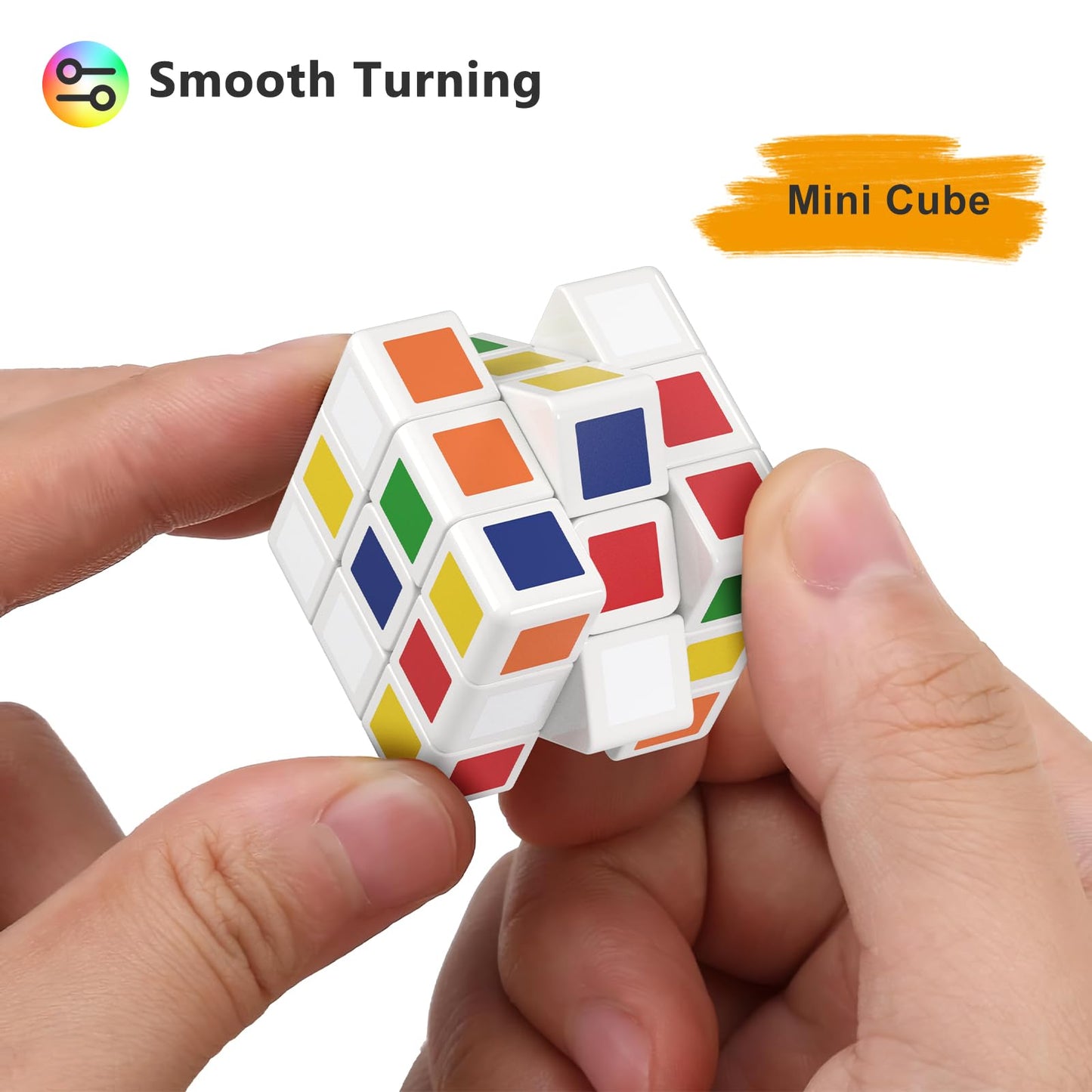 Vdealen 48 Pack Mini Cube Puzzle Party Favors for Kids, 3x3x3 Magic Cube School Rewards & Classroom Prize for Students, Birthday Party Favors Easter Valentines Day Stocking Stuffers Gifts for Kids