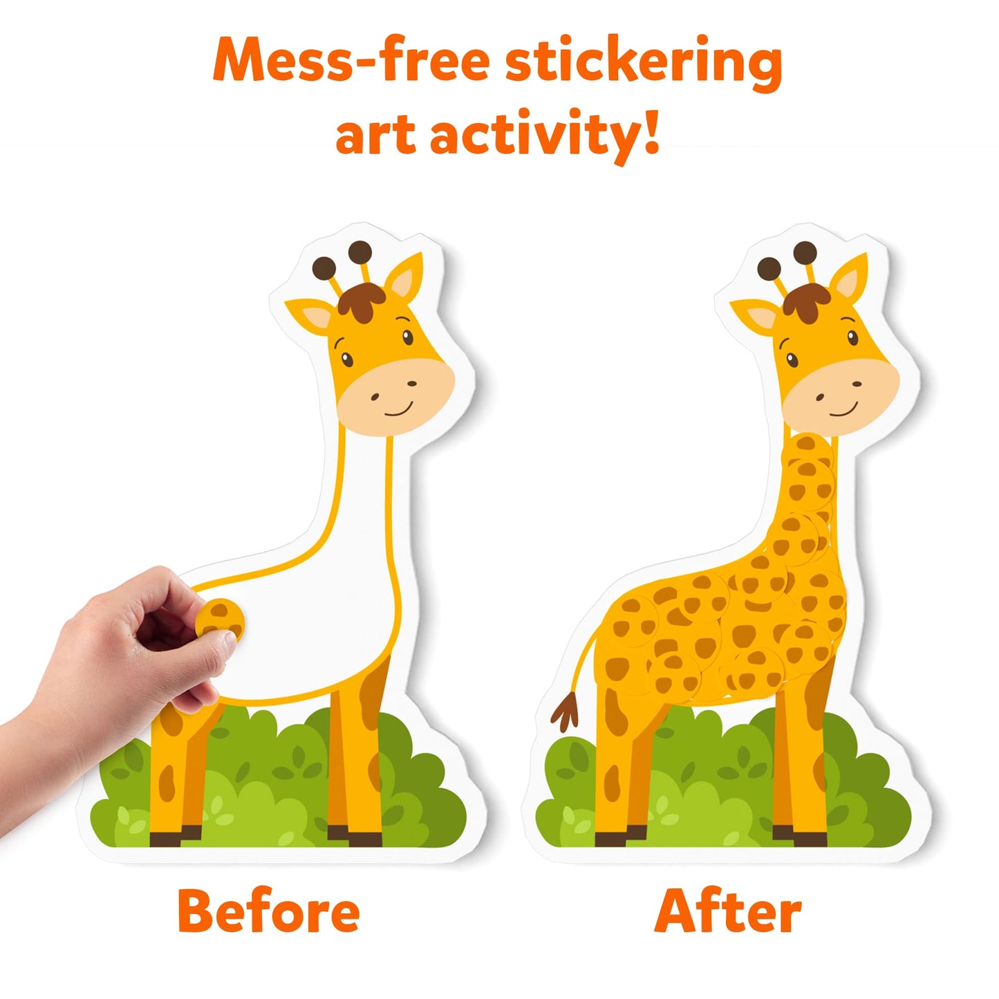 Skillmatics Party Favors (Pack of 15) - Dot It Animal Sticker Art for Kids, 500+ Stickers, Mess-Free Crafts, DIY Travel Activity, Return Gifts for Boys & Girls Ages 3, 4, 5, 6, 7