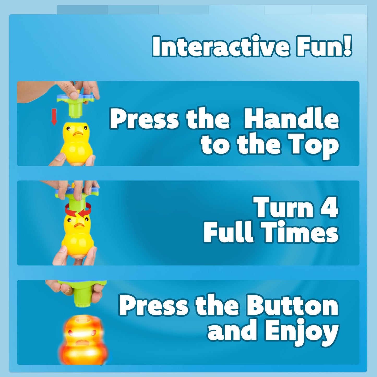 IPIDIPI TOYS Spineez Animal Light Up Spinning Tops – 8 Cute LED Spinners for Kids – Ideal Birthday Party Favors, Goodie Bag Stuffers, School Prizes, Classroom Rewards for Boys & Girls