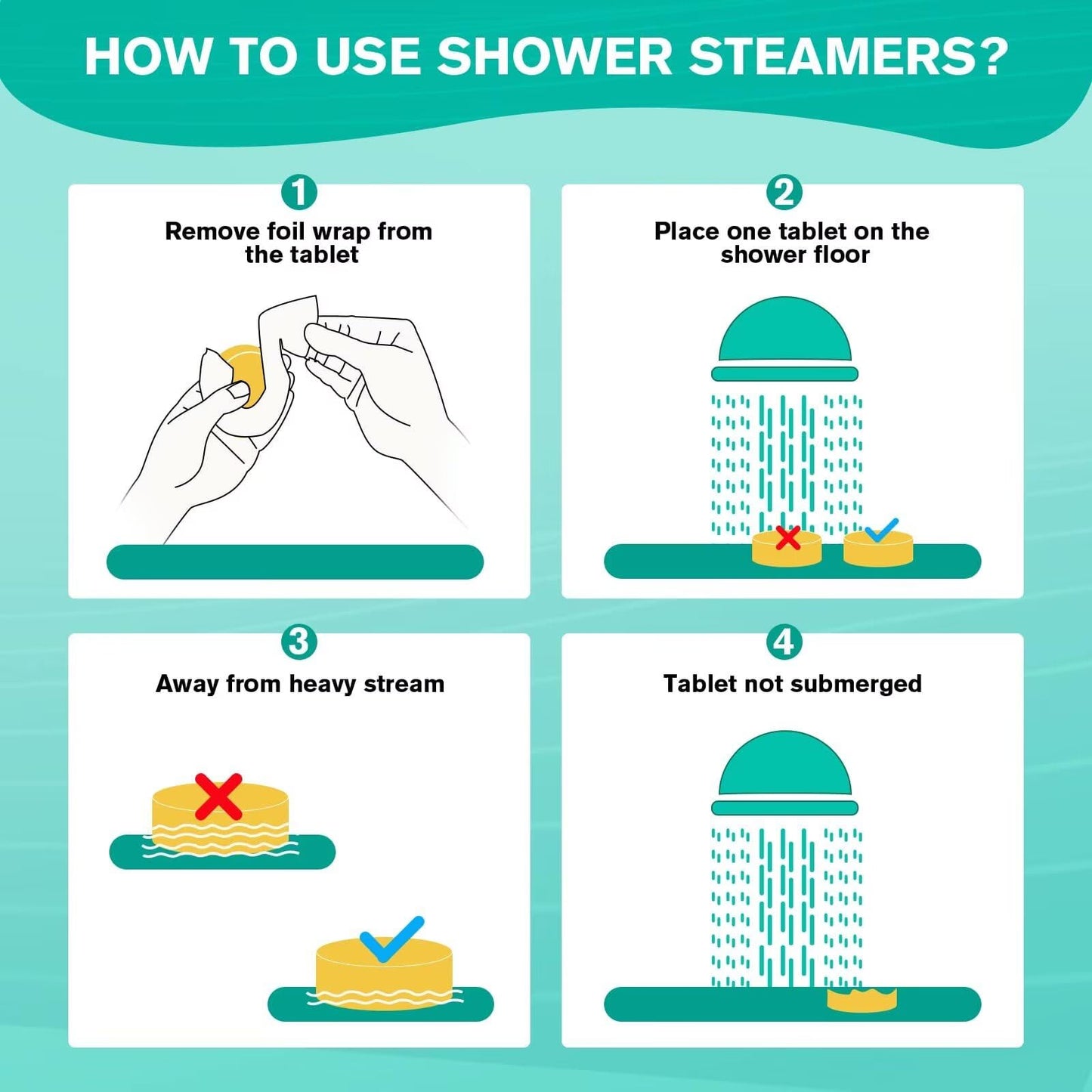 JoJowell Shower Steamers Aromatherapy - 18 Pack Gifts for Women, Organic Essential Oils, Self Care, Birthday Gifts for Women, Men, Mom, Teen, Relaxation Home SPA Christmas