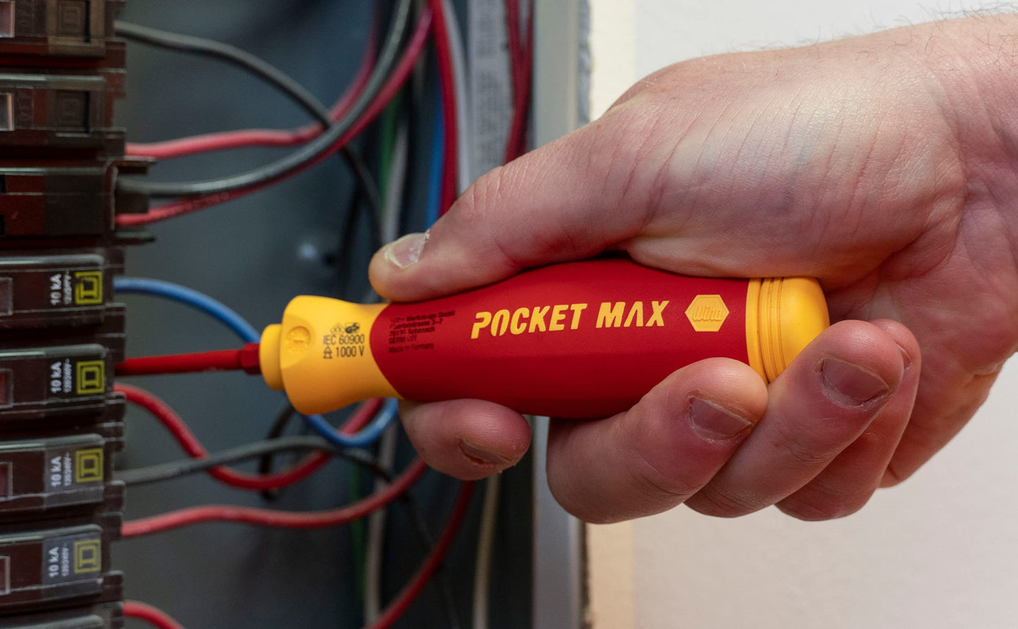 Wiha 28345 6 Piece Insulated SlimLine PocketMax Multi-Driver