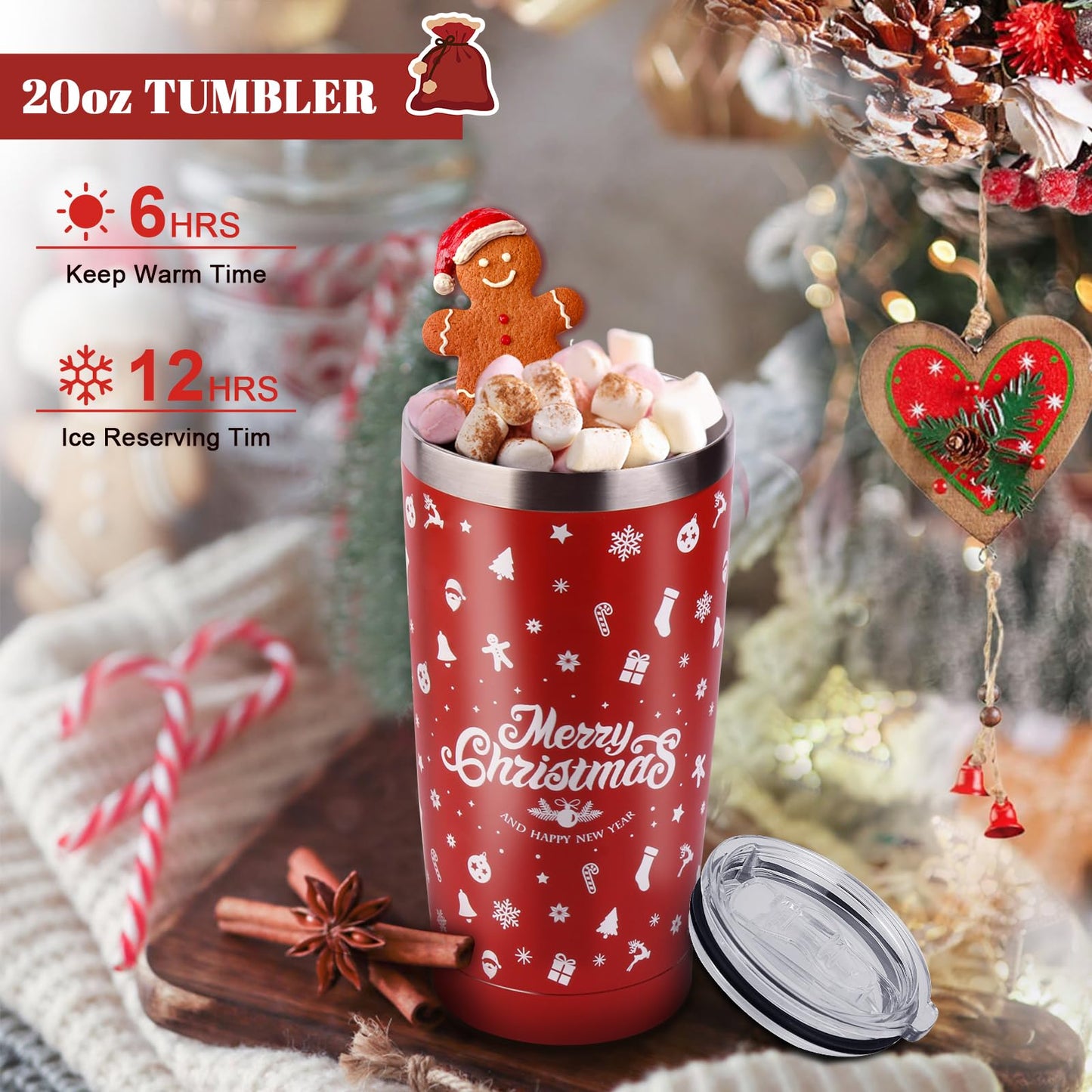 Christmas Gifts Set for Women - Ideas Relaxing Spa Gift Christmas Basket Gift Set for Women, Bath and Body Gift Set, Secret Santa Gifts for Her, Mom, Coworker, Teacher, Nurse