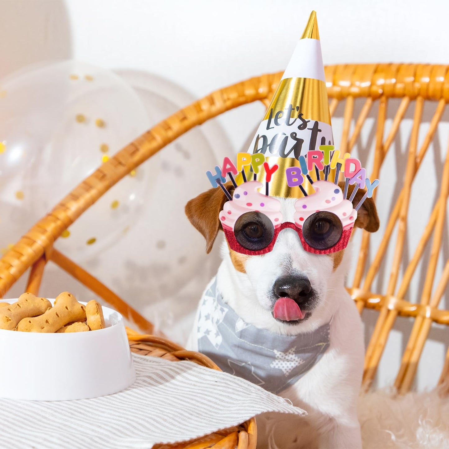 SEPTPARTY Funny Sunglasses & Costume Masks for Birthday Parties, Multi-Shaped Novelty Shades to Add Humor to Any Festivity (6)