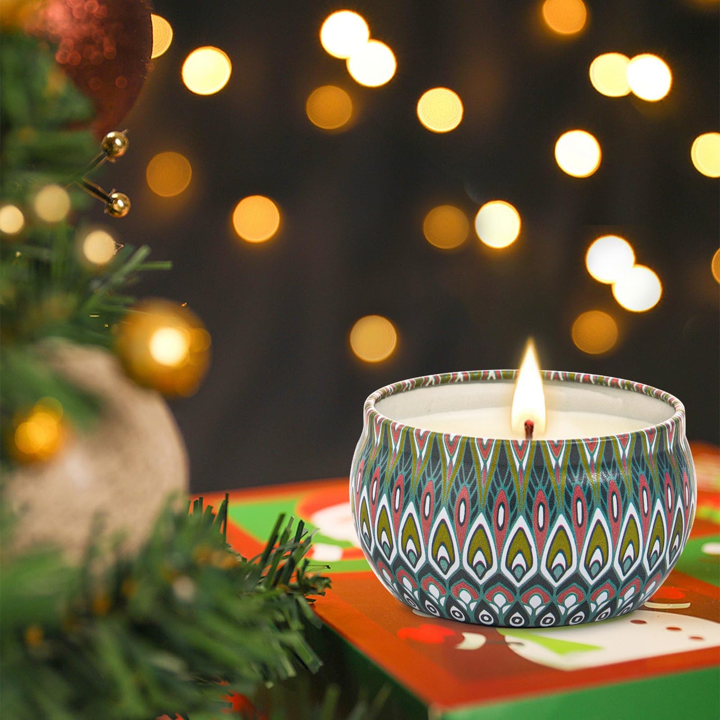 Scented Candles Gift Set, 12 Pack Aromatherapy Candles for Women, Candles for Home Scented, 300H Long Burning, Soy Wax Candle Set, Gifts for Mom Women SPA Birthday Anniversary Stocking Stuffers