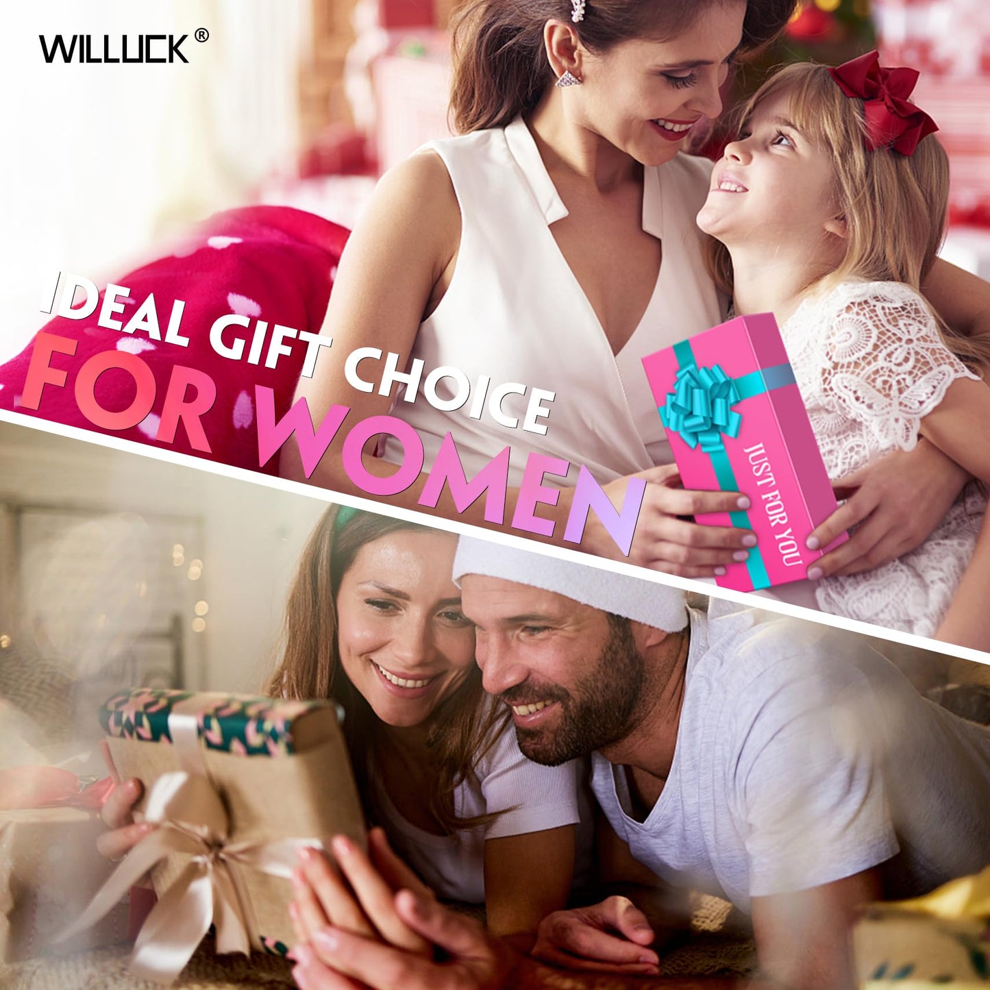 Gifts for Women Mom Wife - Gifts for Woman, Birthday P’ink Gift for Mom, Wife, Sister - Stocking Stuffers for Women - Mothers Day Christmas Womens Gift from Daughter Son, Multitool Hammer