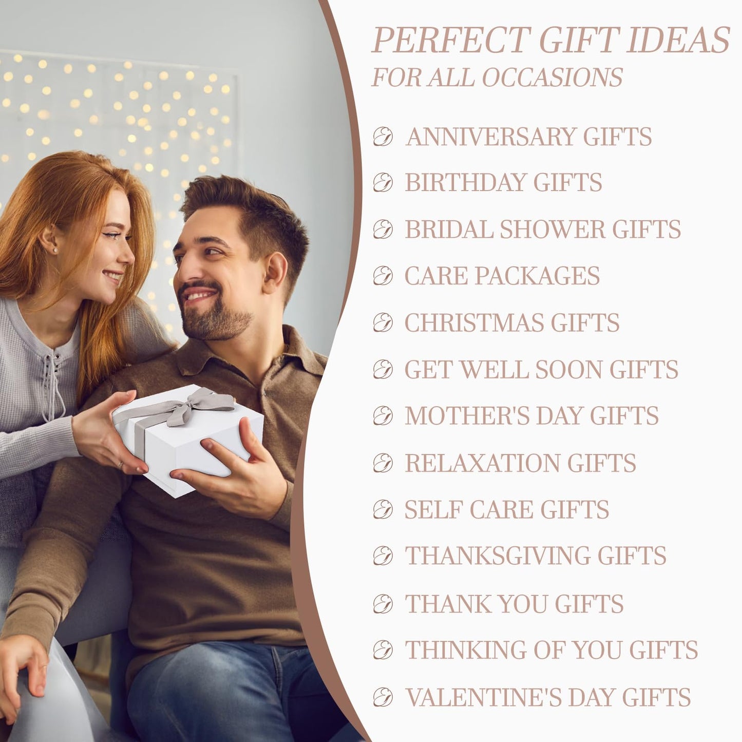 EXTALOW Spa Gifts for Women Bath and Body Gift Basket Mothers Day Gifts Coconut Lavender Home Spa Set Self Care Gift for Mom Sister Her Wife Birthday Gifts Spa Kit Care Package Thank You Gift