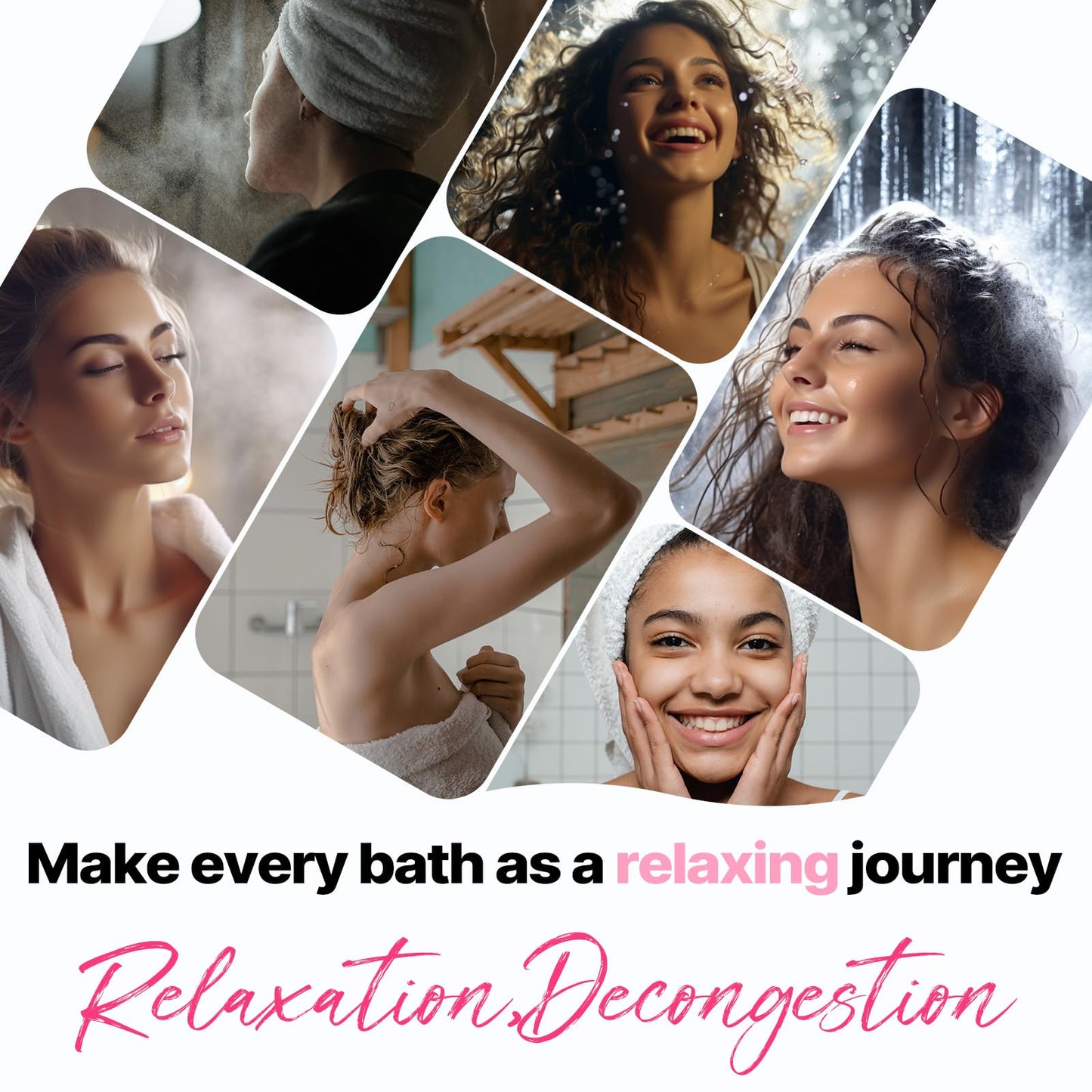 Shower Steamers Aromatherapy SWCANDY 8 Pack Gifts for Women Stocking Stuffers for Adults, Her, Mom, Men Natural Essential Oils Home Spa Self Care Stress Relief Relaxation Bath Bombs Christmas Flower