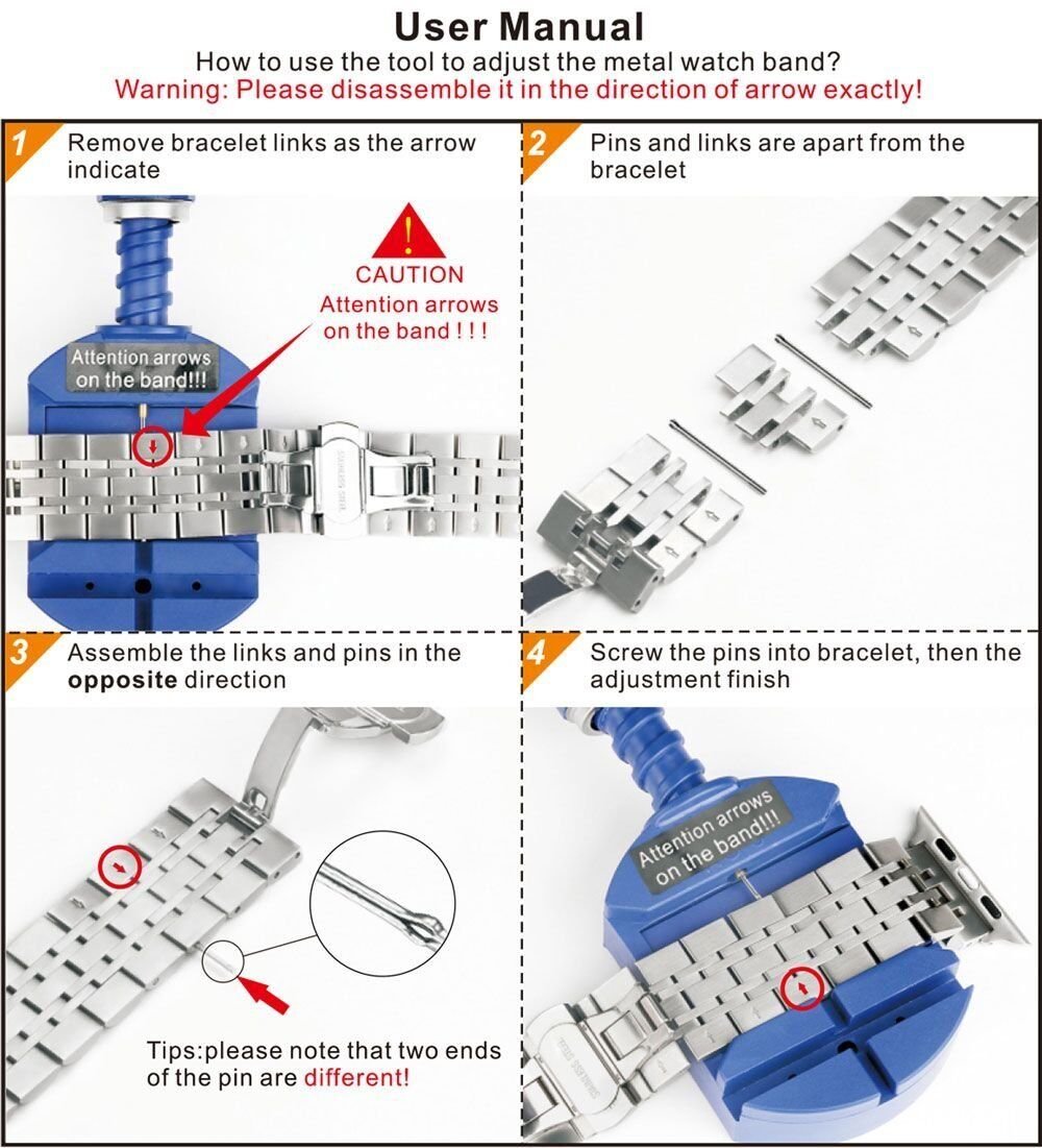 AISPORTS Compatible for Fitbit Blaze Band with Frame for Women Men, Fitbit Blaze Band Stainless Steel Adjustable Wristband Metal Bezel Bracelet Replacement Band for Fitbit Blaze Smart Watch, Black
