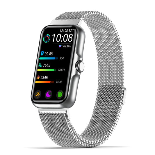 Health Fitness Tracker, Smart Watch with 24/7 Heart Rate and Blood Oxygen Monitor, Sleep Tracker with IP68 Waterproof, Activity Tracker Pedometer Step Counter for Women Men