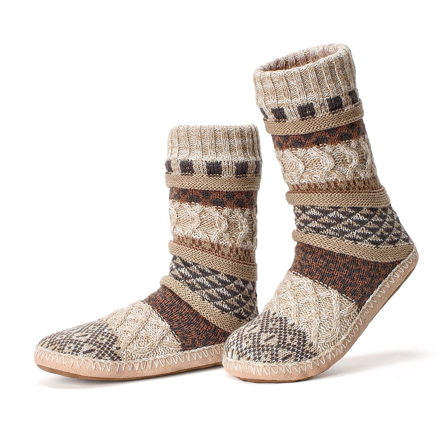 Cozylook Womens Fuzzy Slipper Socks with Grips Winter Warm Cabin Socks Non Slip, Stocking Stuffers for Adults Women Her, Christmas Gifts for Women Wife Mom Grandma Her Girlfriend Cozy Holiday Gifts