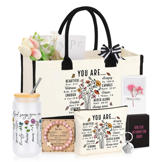 JTENGTOP Christian Religious Gifts for Women, Best Friend Sister Mom Christmas Birthday Gifts for Women Friendship Faith, Valentines Mothers Day Easter Ideas Present for Her Friends