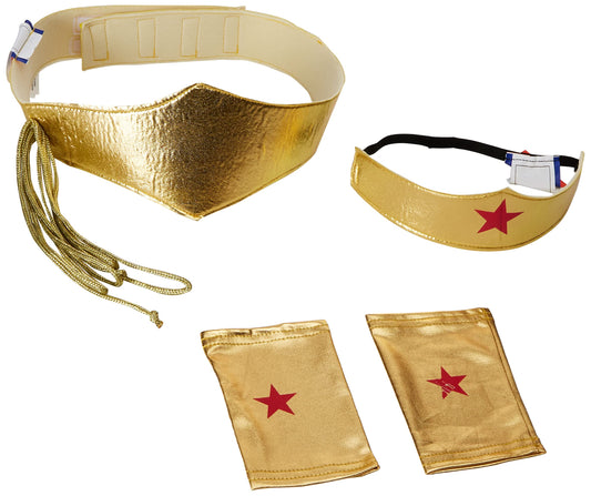 DC Comics: Wonder Woman Accessory Kit for Adults by Rubies, Women's No Size