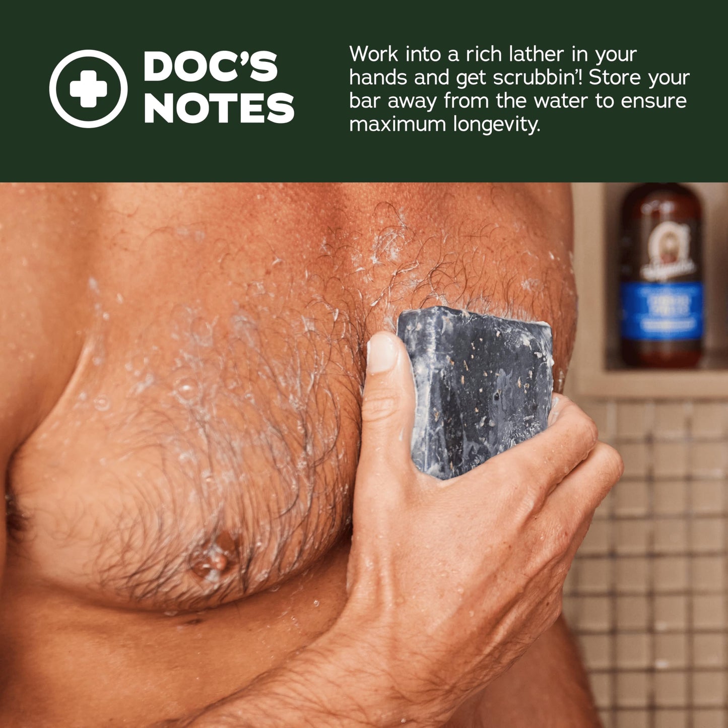 Dr. Squatch Natural Bar Soap for Men - Cold Process Soap with No Harsh Chemicals - Coconut Castaway, Fresh Falls & Cool Aloe (5 oz, 3-Pack)