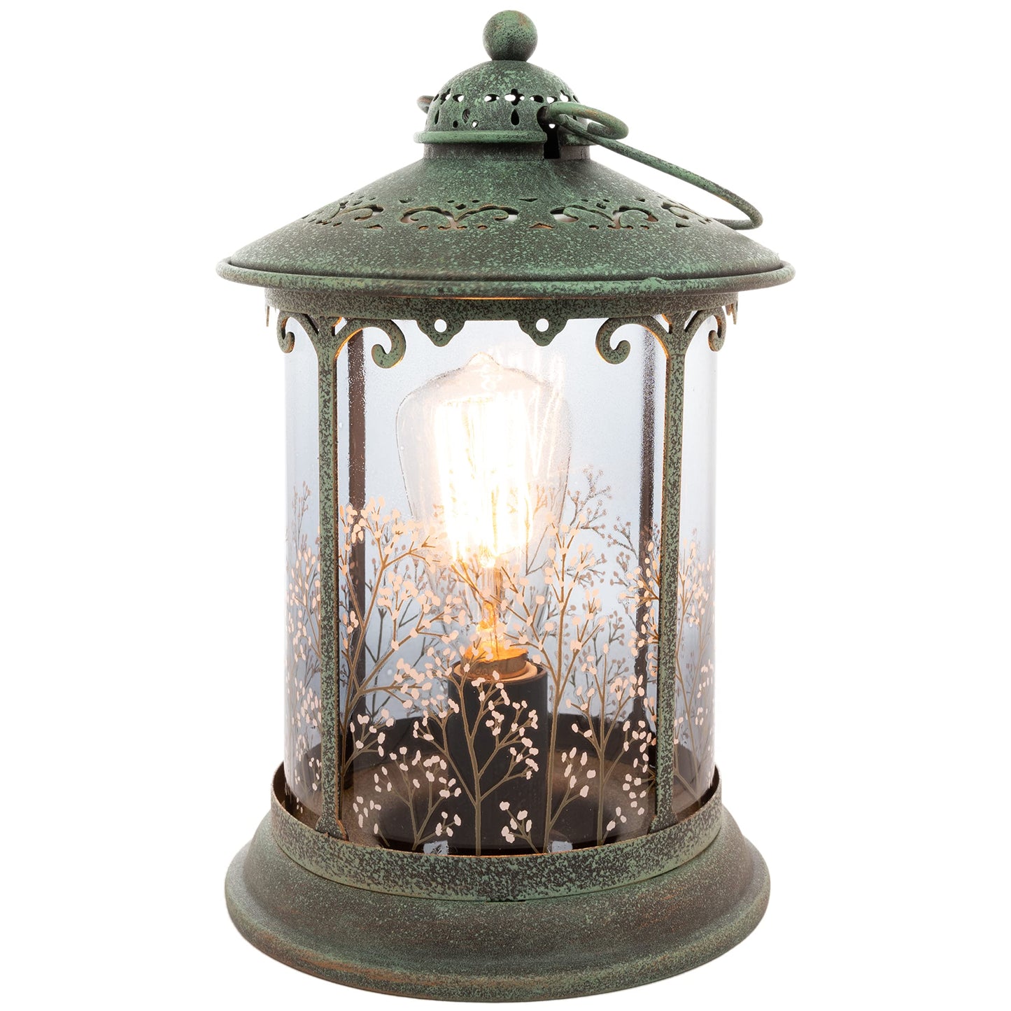 Scentsationals Wax Melt Warmer, Wax Warmer for Scented Wax Melts - Lantern Collection Cottage Farmhouse - Candle Wax Melter for Fragrance Cubes and Tarts