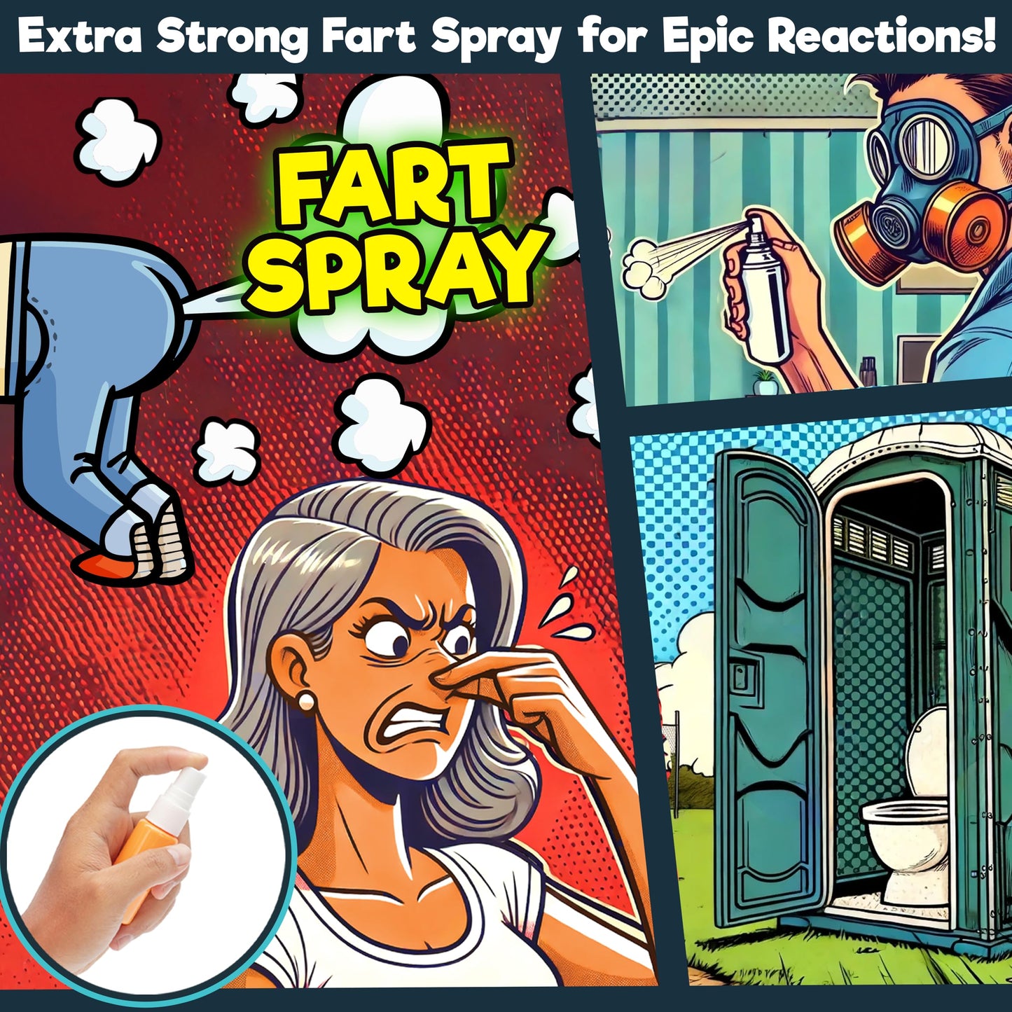 BLOONSY Prank Kit for Teens and Adults | Fart Spray, Cricket Noise Maker and Over 20 Prank Stuff | Prank Toys Pack Set Box for Gifts for Kids