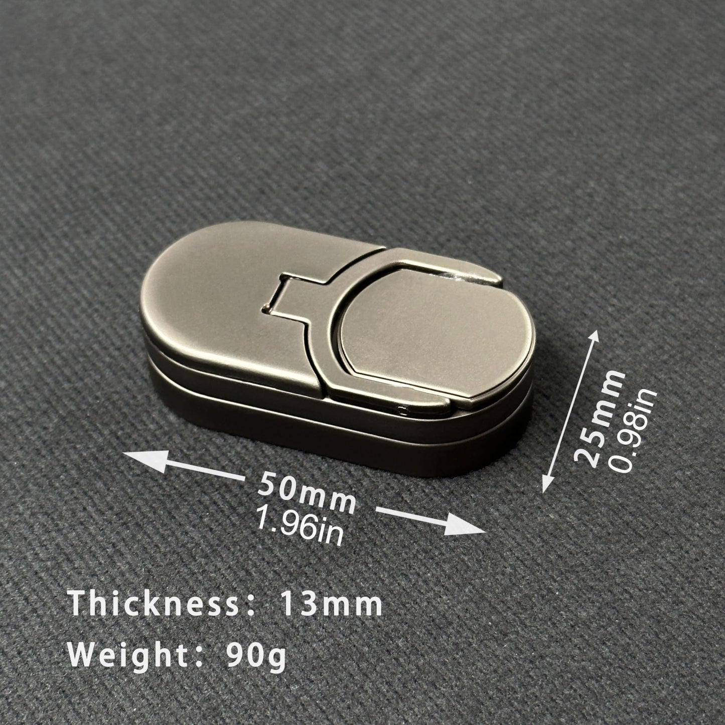 T-Conceal EDC Fidget Sliders Fidget Toys Stress Relief for Adults Magnetic Metal Target Push Slider Finger Push Spin Coins Decompression Toys EDC Haptic Slider