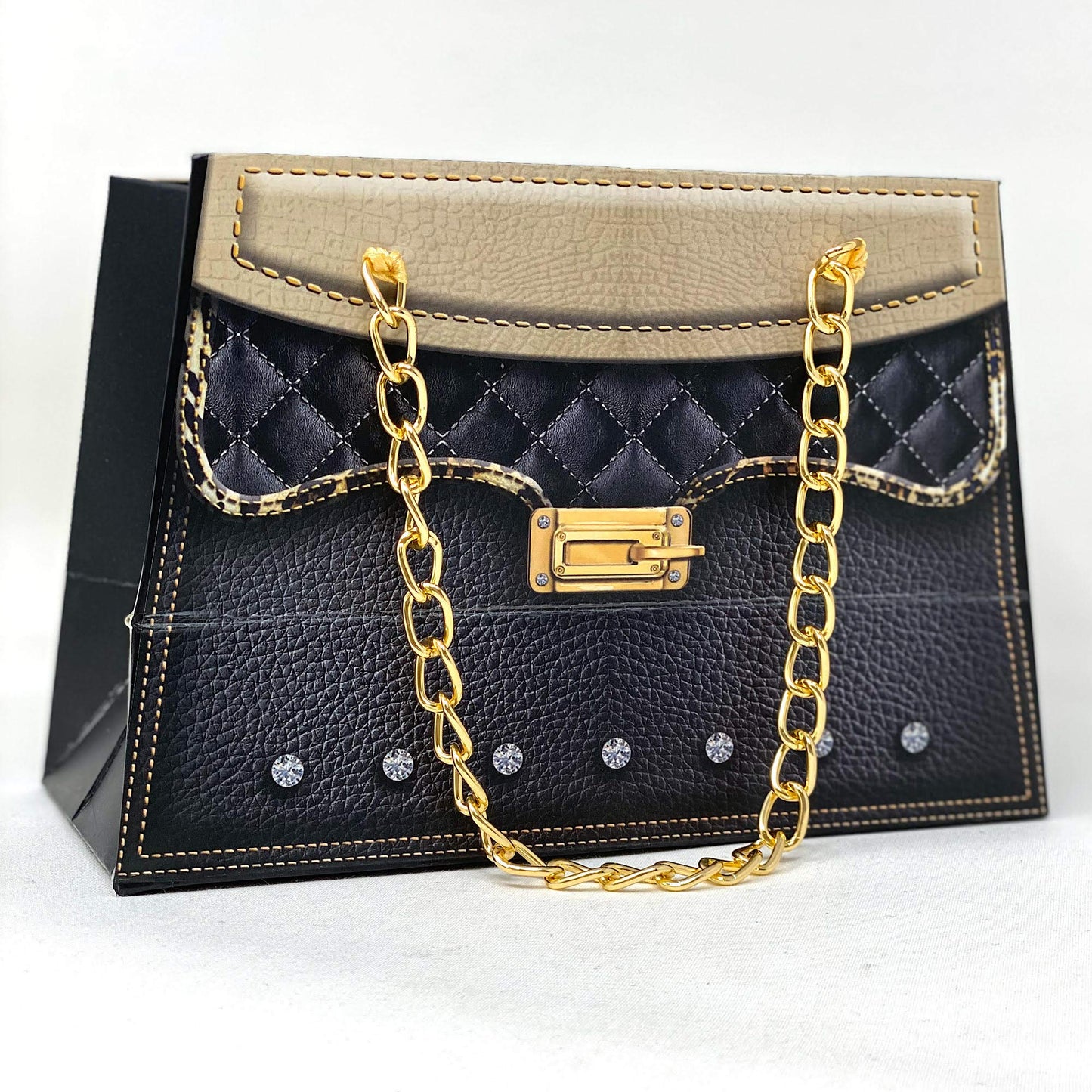 The Nifty Nook Novelty Purse Gift Wrap Bags for Parties Weddings Birthdays - Set of 8